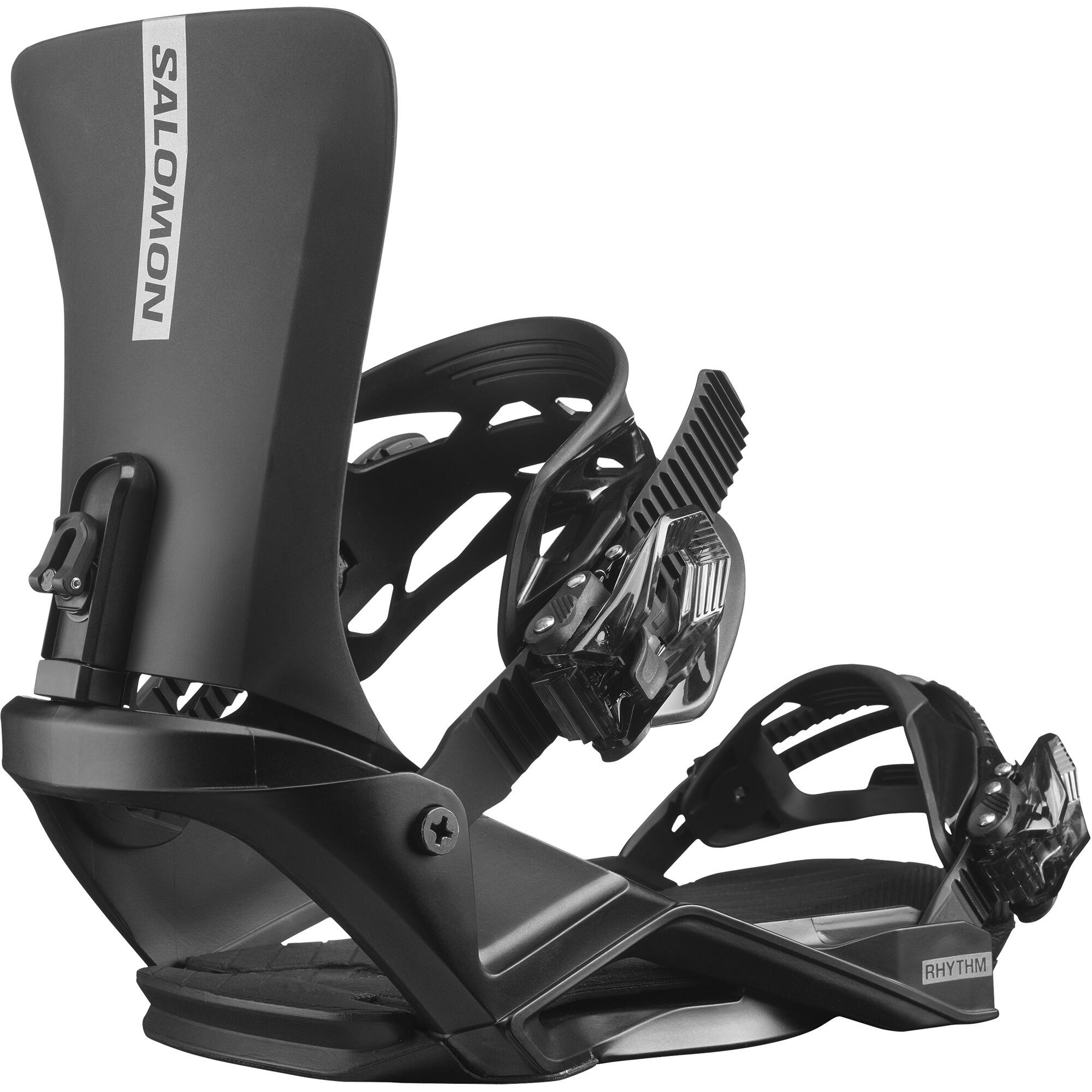 Salomon Rhythm Men's Snowboard Bindings - Black | Source for Sports