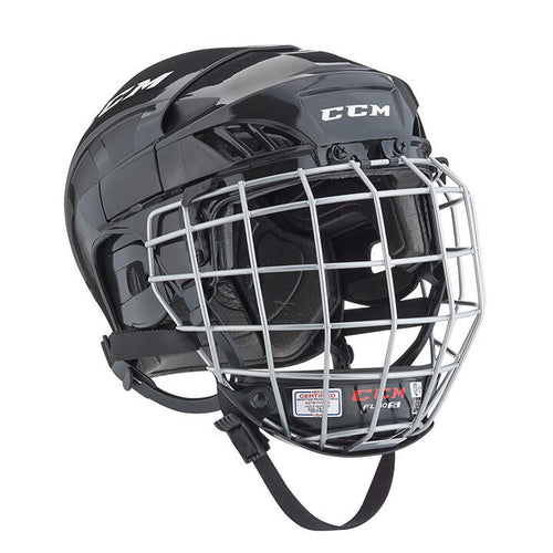 CCM Fitlite FL40 Junior Hockey Helmet Combo