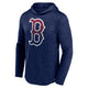 Fanatics Red Sox Poly Heathered Mesh Pullover Hood