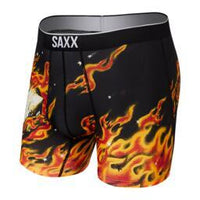 Saxx Volt Boxer Brief - Flame Skull