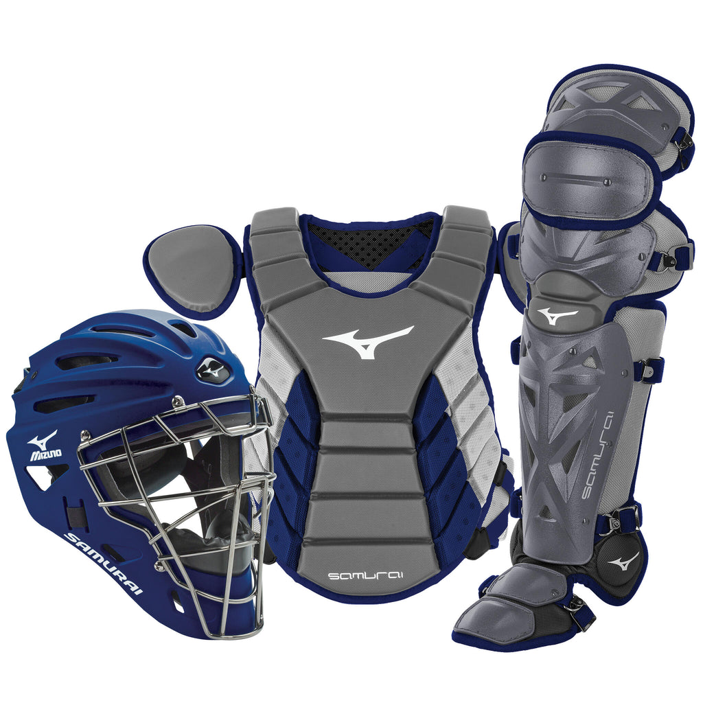 mizuno catchers gear Samurai Youth Baseball Boxed Catcher's Set - 14