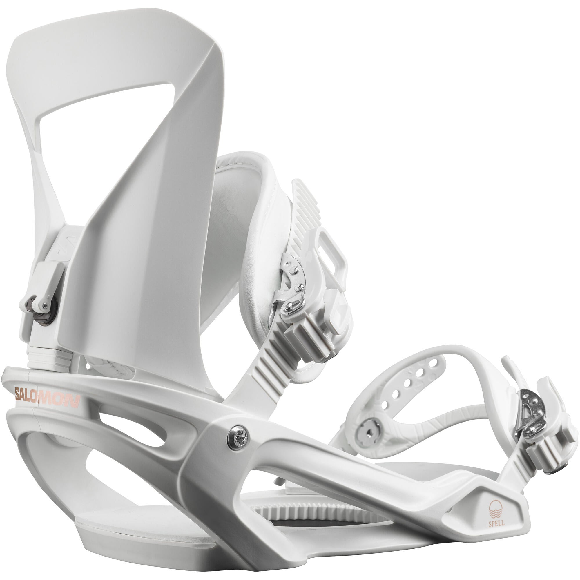 SALOMON DESIRE 143 × SALOMON SPELL S Salomon Spell Women's Snowboard Bindings - White | Source for Sports