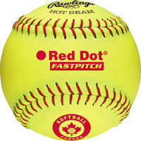 Rawlings Red Dot 11" Fastpitch Softballs - Pack of 12