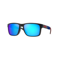 Oakley Buffalo Bills Holbrook Sunglasses - Prizm Sapphire Lenses and Matte Black Frame