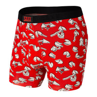 SAXX Ultra Fly Boxers - Red Misfortune Cookie