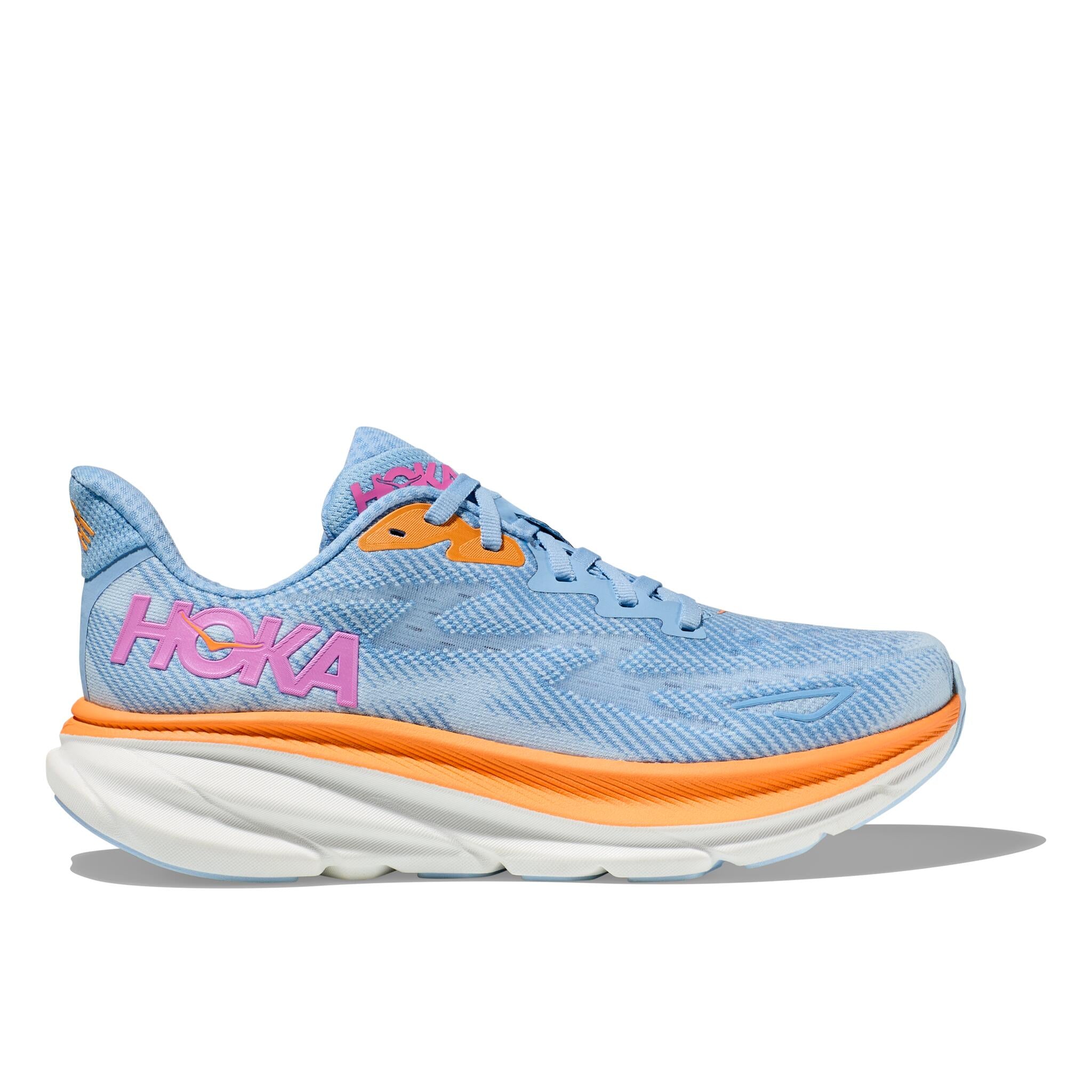 Hoka Clifton 9 Women's Running Shoes - Airy Blue / Ice Water | Source ...