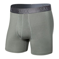 Saxx 22ND Century Silk Boxer Brief Fly - Cargo Grey