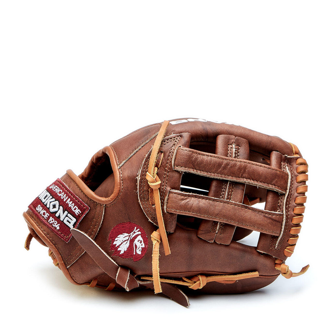 Nokona Walnut W-1175 H-Web Infield Baseball Glove - 11.75