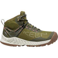 Keen NXIS EVO Mid Waterproof Women's Hiking Boots - Olive Drab