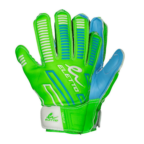 Eletto Uno Flip Flat GK Soccer Goalkeeper Gloves | Source for Sports