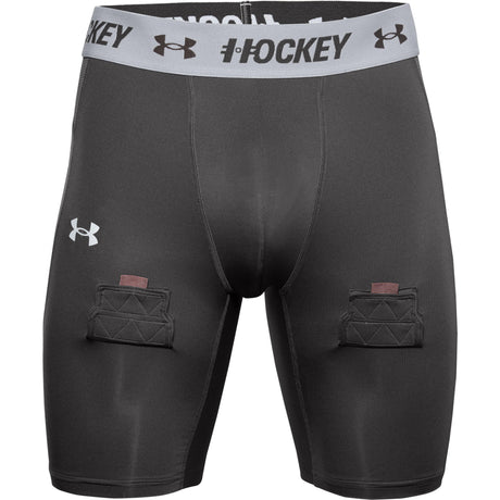 Under Armour UA Hockey Men's Compression Shorts Source for Sports