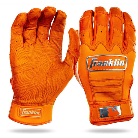 franklin handschuhe Franklin CFX Pro Chrome Baseball Batting Gloves - Orange