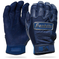 Franklin CFX Pro Chrome Baseball Batting Gloves - Navy