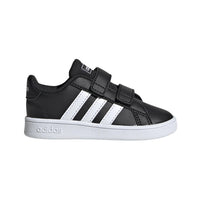 Adidas Grand Court Youth Running Shoes - Black/White