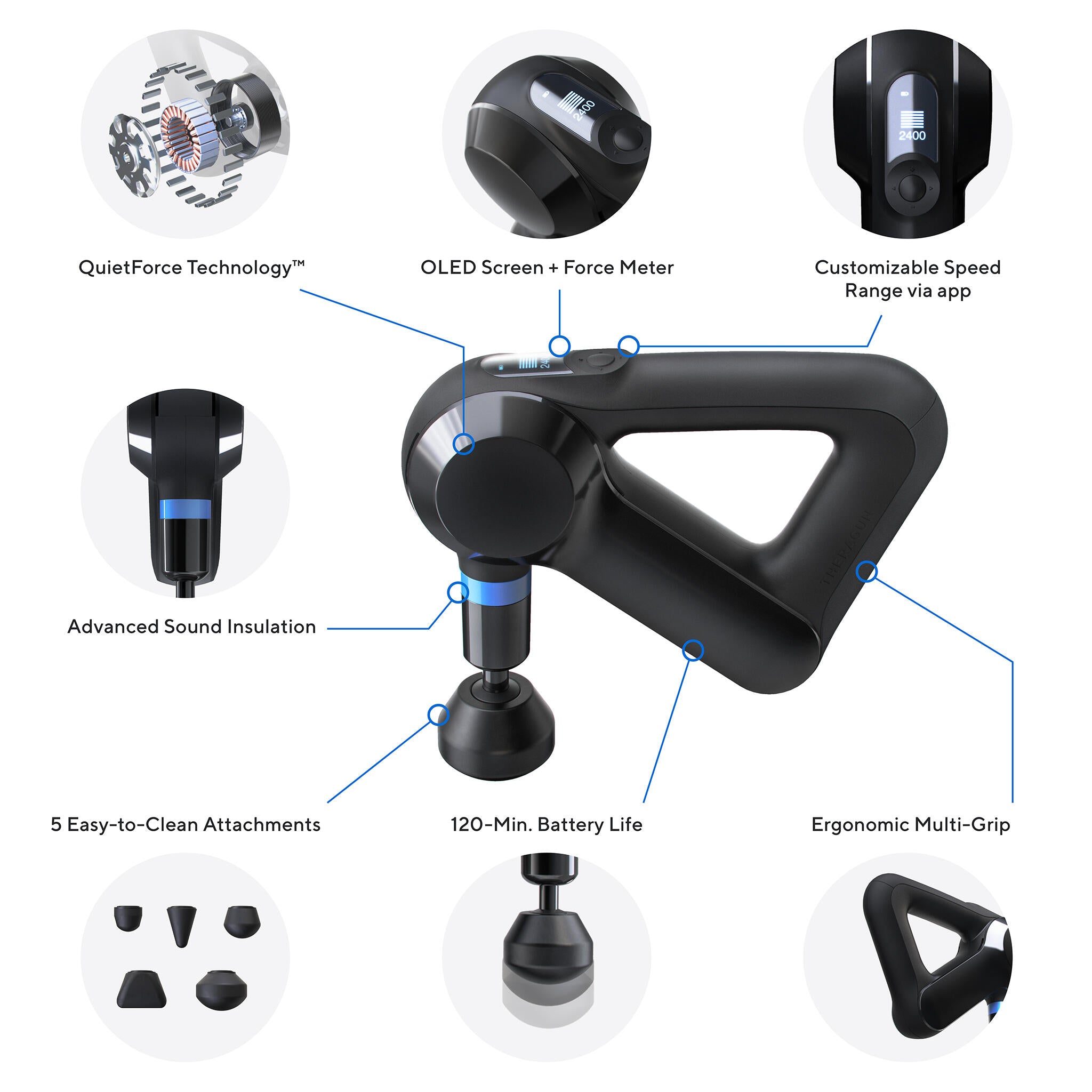 Therabody Theragun Elite Massage Gun | Source for Sports