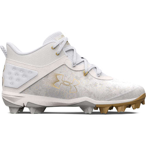 Gold Under Armour Baseball Cleats Under Armour Harper RM