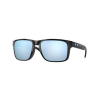 Oakley Holbrook Sunglasses - Prizm Deep Water Polarized Lenses and Polished Black Frame