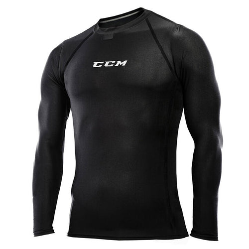 CCM Men's Performance Long Sleeve Compression Top | Source for Sports