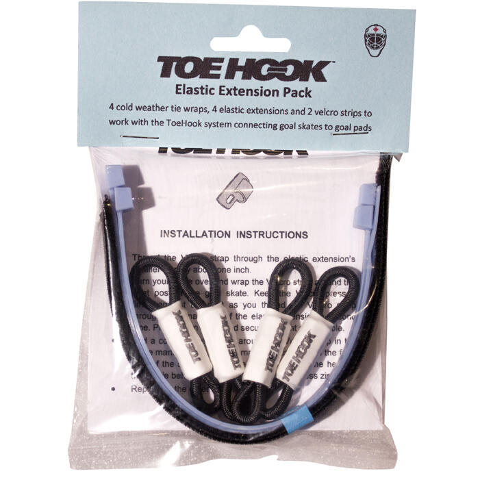 thumbnail image 2 of Hockey Goalie Toe Hook Elastic Replacement Kit – Bungee Style – Made In Canada 2 of 3