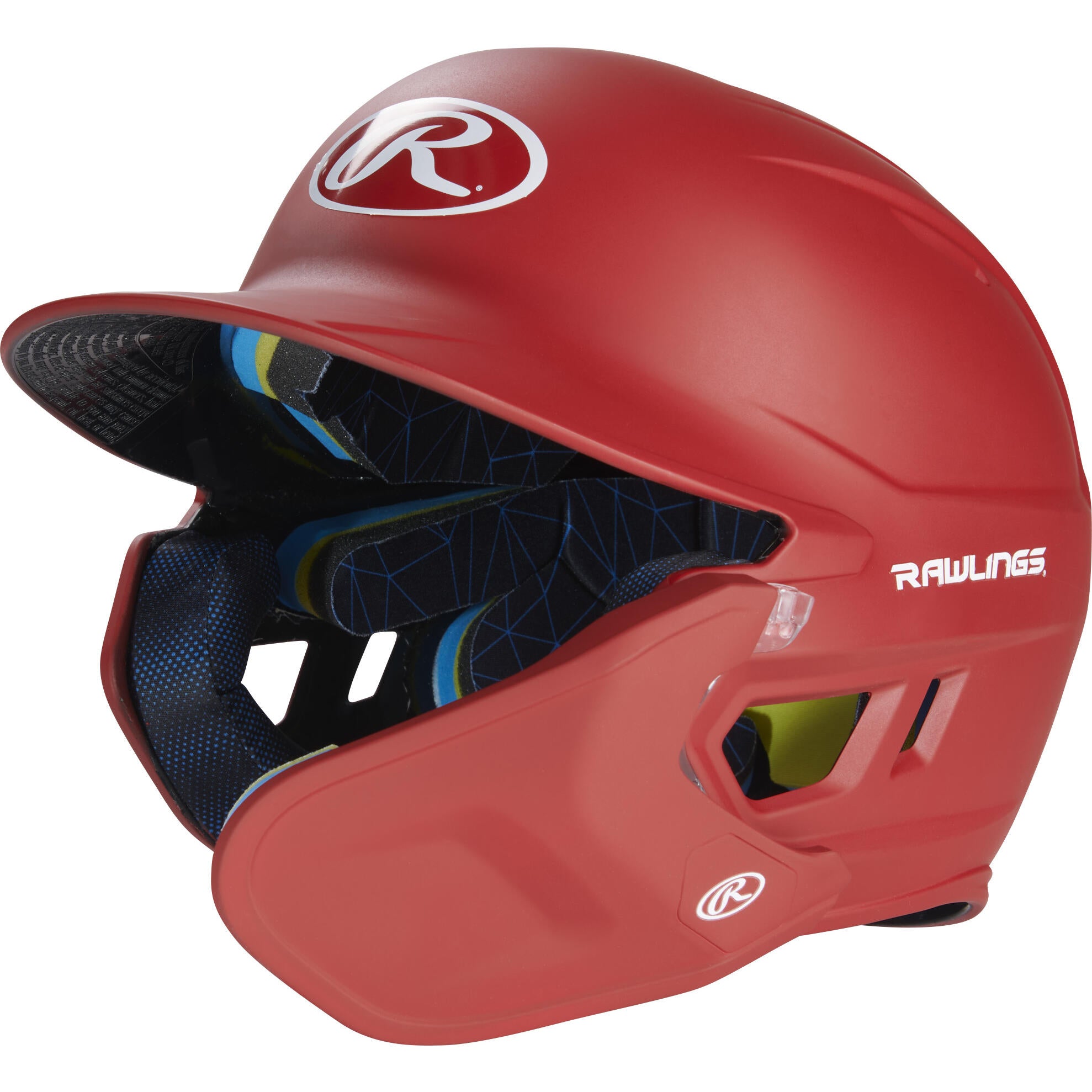 Rawlings MACH Batting Helmet - Junior & Senior Sizes With IMPAX Foam - MLB Official Helmet Design In Matte Colors