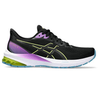 Asics GT-1000 12 Women's Running Shoes - Black/Glow Yellow