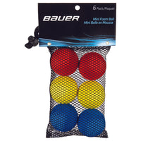 Bauer Mini Foam Ball - 6PK