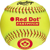 Rawlings Red Dot 12" Fastpitch Softballs - Pack of 12