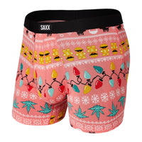 SAXX Daytripper Boxer Brief With Fly - Coral Baked & Lit