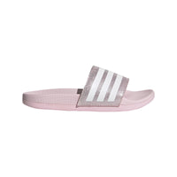 Sandales Adilette Comfort Slides De Adidas Pour Junior - Rose/Blanc