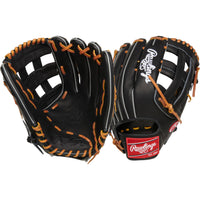 Rawlings Heart Of The Hide Traditional Series 12.75" Baseball Glove - Black