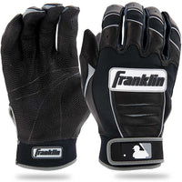 Gants De Frappeur De Baseball CFX Pro De Frankling - Noir/Noir