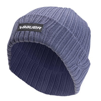 Bauer New Era Adult Ribbed Toque with Patch - Blue