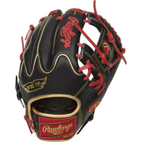 Rawlings Heart Of The Hide 11.75" Baseball Glove - Black/Red - Right Hand Throw