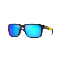 Oakley Los Angeles Rams Holbrook Sunglasses - Prizm Sapphire Lenses and Matte Black Frame