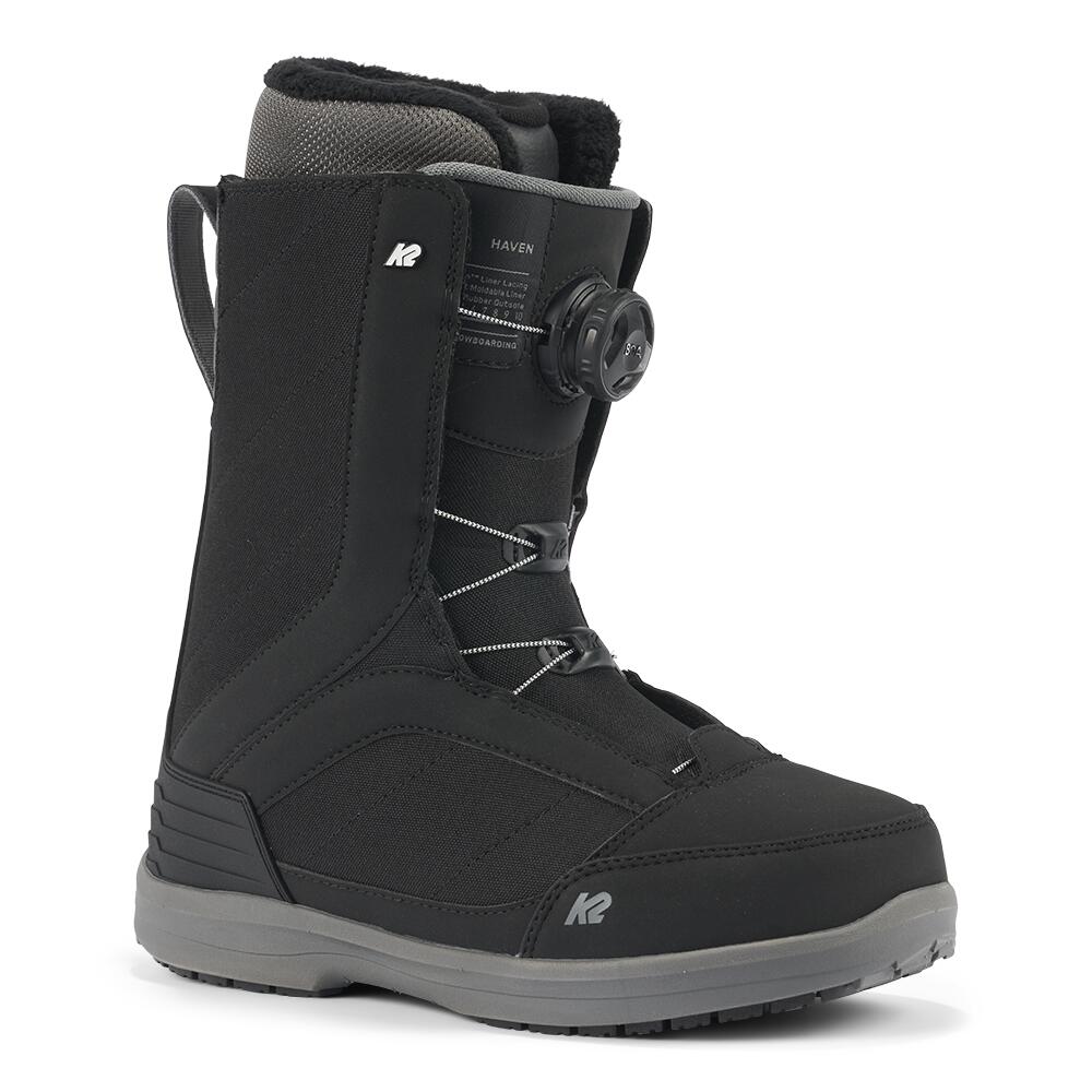 K2 Haven Women's Snowboard Boots - Black (2024) | Source for Sports