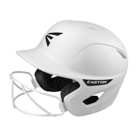 Casque De Frappe De Softball Avec Masque Fantôme De Easton - L/XL - Blanc Mat
