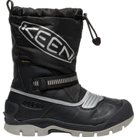 Keen Snow Troll Waterproof Youth Boots - Black/Silver