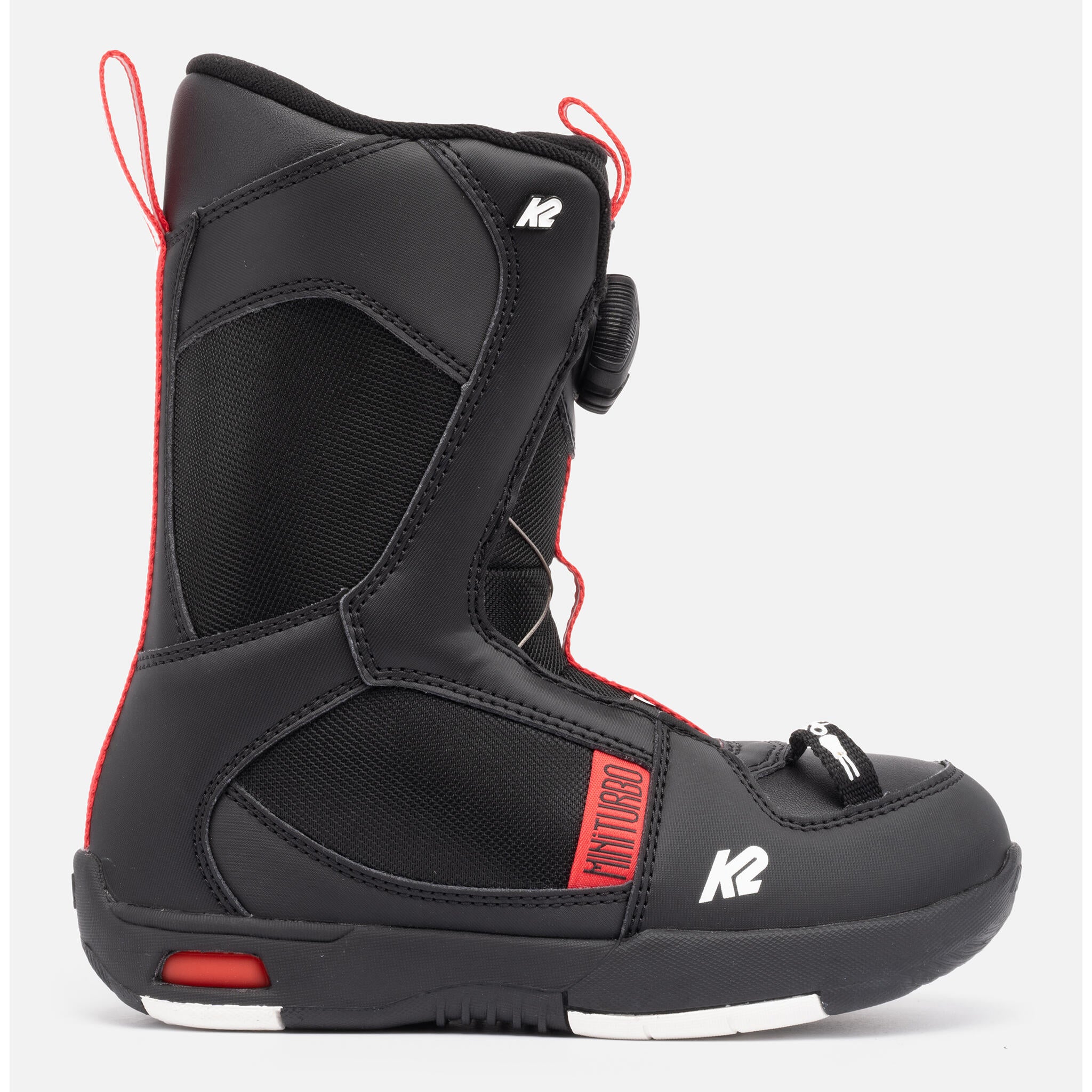 K2 mini turbo ボード 110cm x Spoonブーツ23cm K2 Mini Turbo Junior Snowboard Boots - Black | Source for Sports