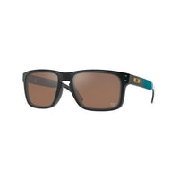 Oakley Jacksonville Jaguars Holbrook Sunglasses - Prizm Tungsten Lenses and Matte Black Frame