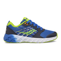 Saucony Wind 2.0 Wide Youth Running Shoes - Blue/Green
